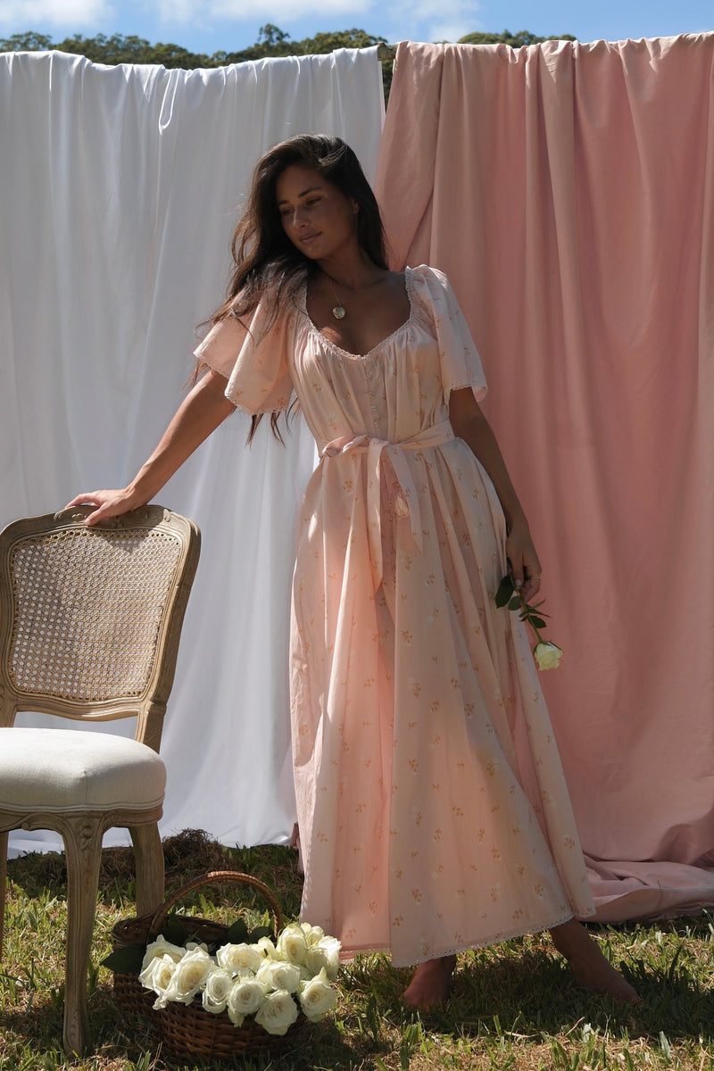 open lace back dress Slumber Dress