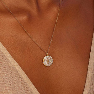 Agapée - Luna Pavé Necklace