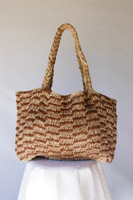 ARTISAN HANDWOVEN TOTE // TULLY CHECK