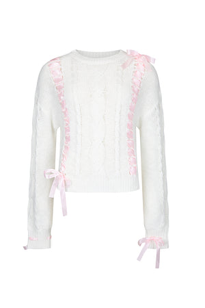 Music Box Ribbon Sweater