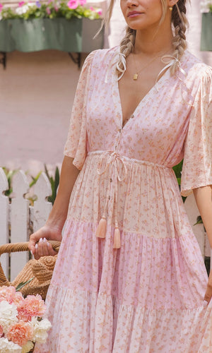 Picnic Gown ~ Cottage Blossom