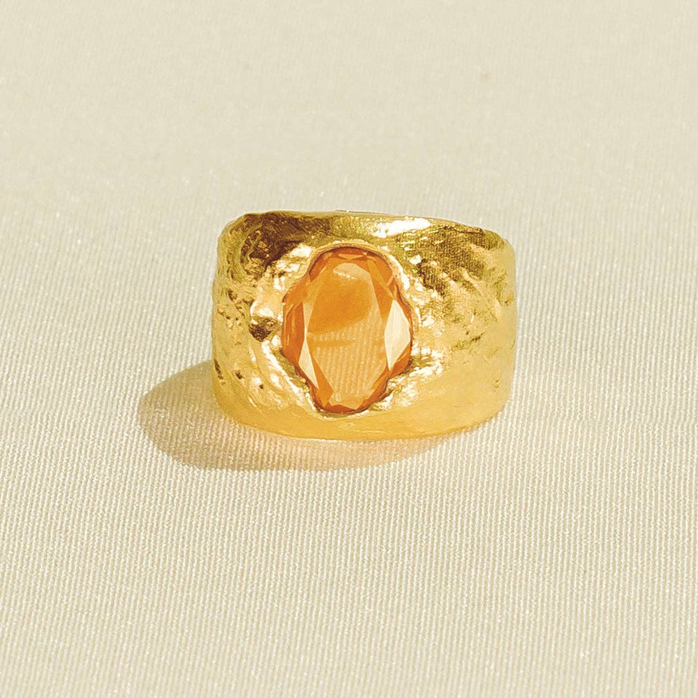 Agapé - Carmen Ring Orange