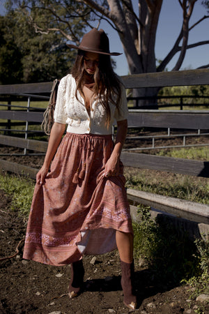 Woodland Knit Crop
