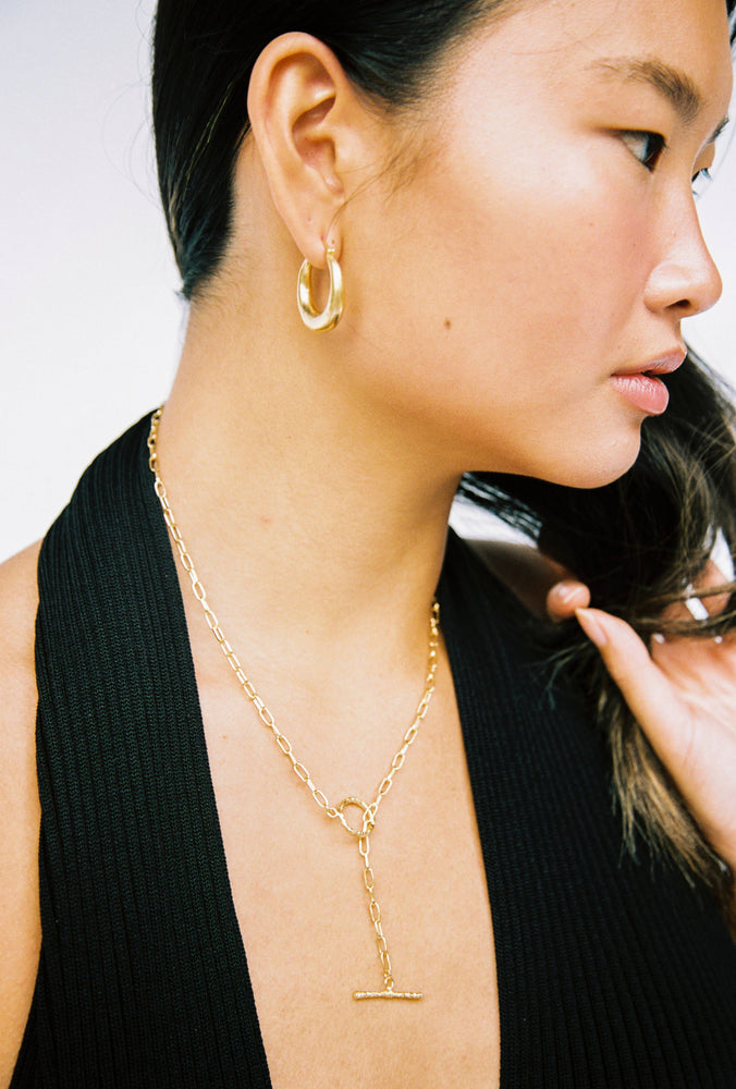 La Muse Necklace // Gold