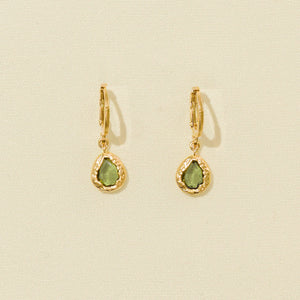 Agapée - Lysia Olive Earrings