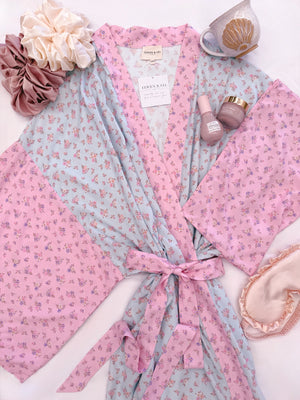 Cottage Robe ~ Periwinkle