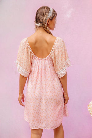 Cottage Mini Dress ~ Blossom