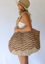 ARTISAN HANDWOVEN TOTE // TULLY CHECK