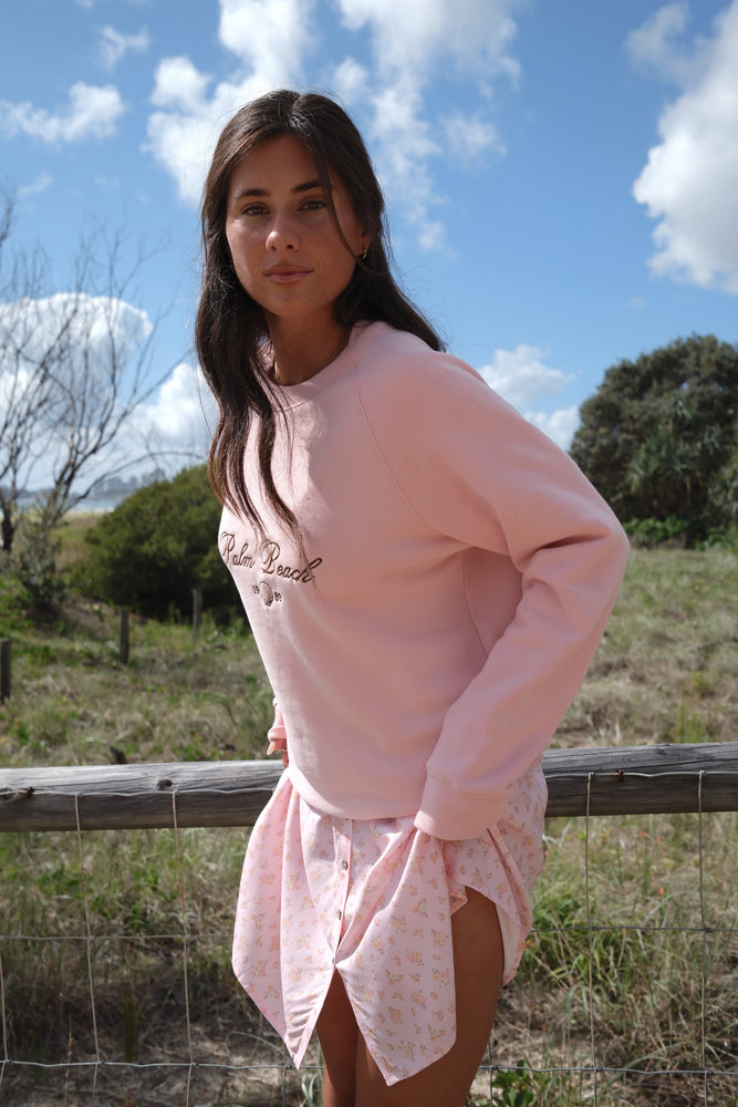 Coven Beach Club Sweater - Pink