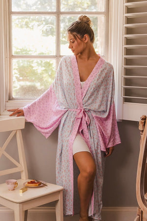 Cottage Robe ~ Periwinkle