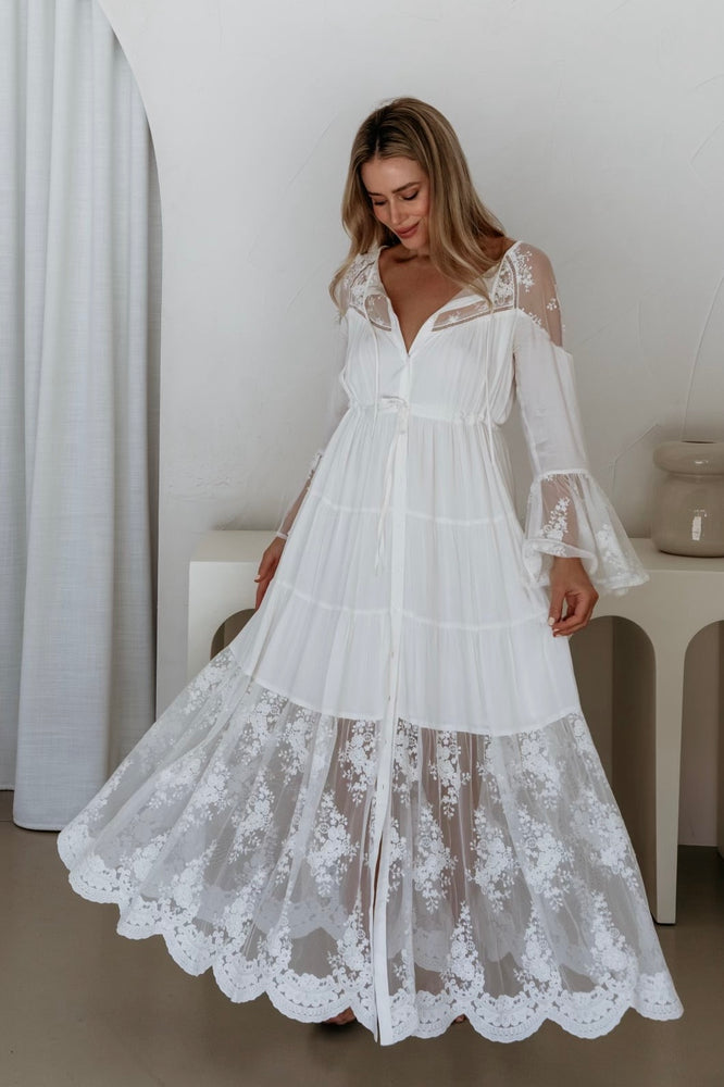 Full Moon Lace Gown