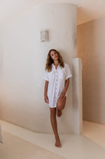 Palm Springs Dress - Coconut White