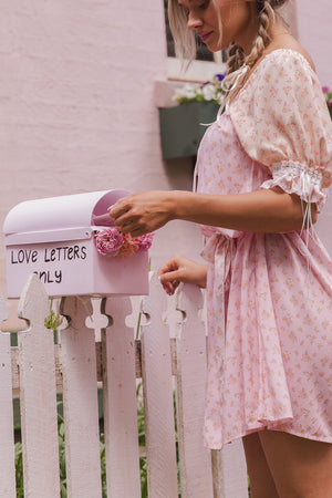 Cottage Mini Dress ~ Blossom