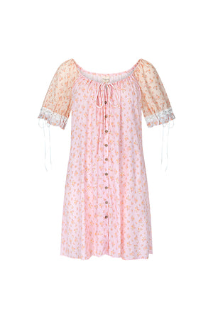 Cottage Mini Dress ~ Blossom