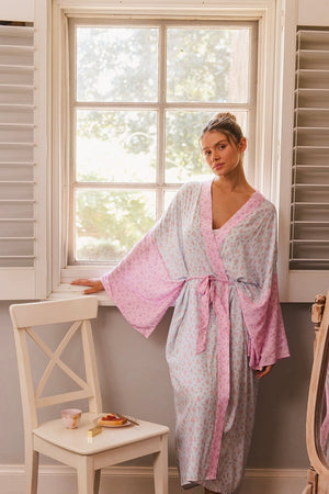 Cottage Robe ~ Periwinkle