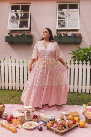 Picnic Gown ~ Cottage Blossom