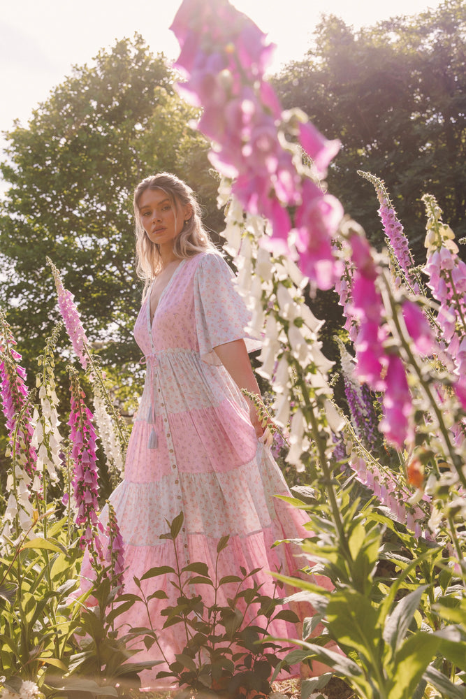 Picnic Gown ~ Cottage Periwinkle [SECONDS/SAMPLES]