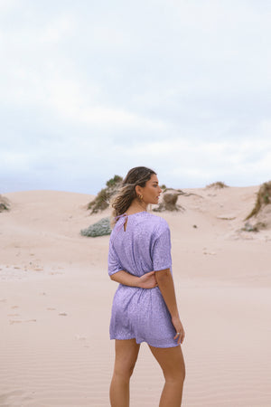 Taylor Sequin Dress - Lavender Haze