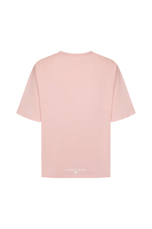 Forever Summer Oversized Tee - Pink