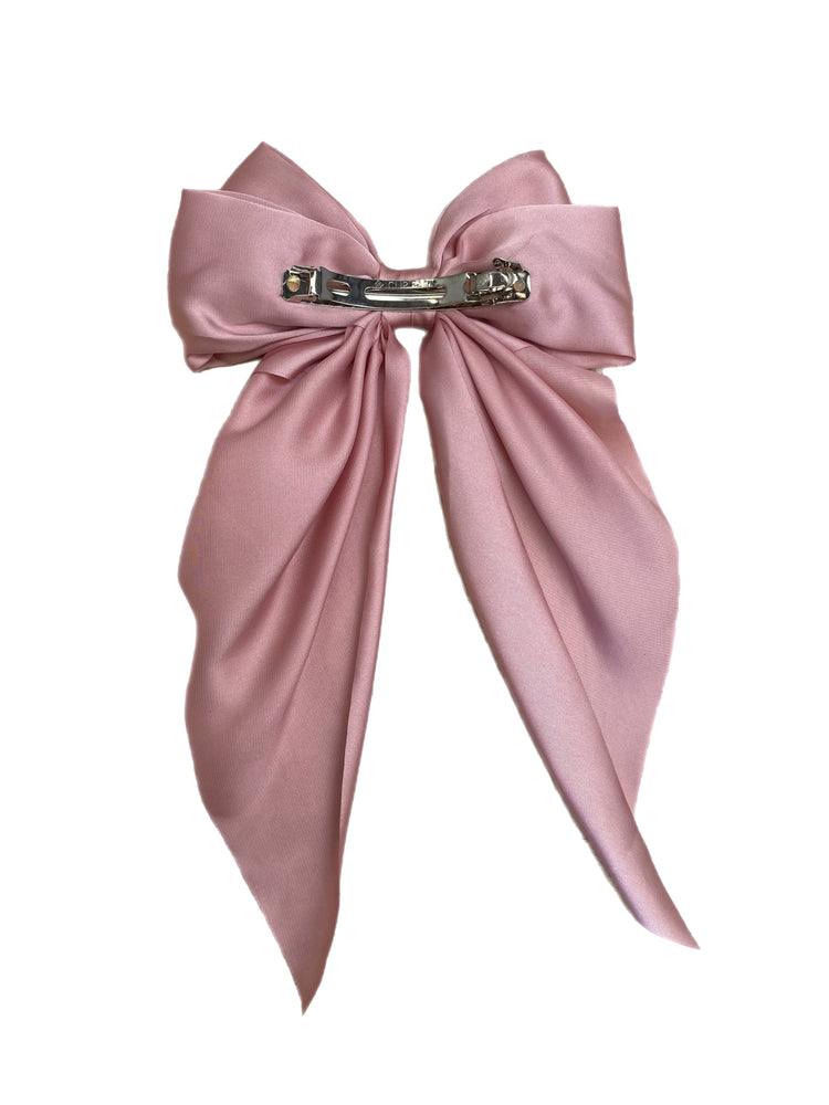 BOW CLIP - FRENCH MAUVE
