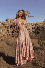 Seaside Maxi Skirt - Sunset