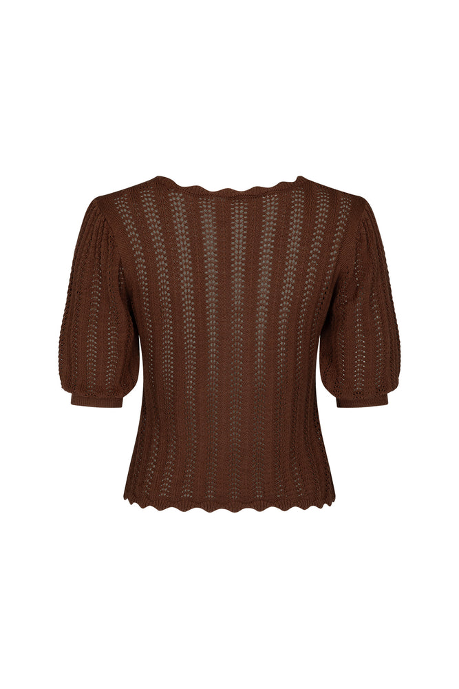 Woodland Knit Top - Brown