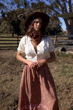 Woodland Knit Crop