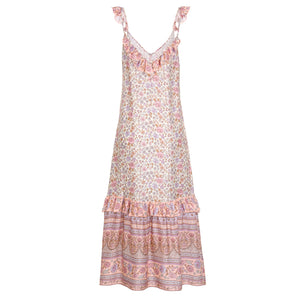 Seaside Slip Maxi Dress - Sunset