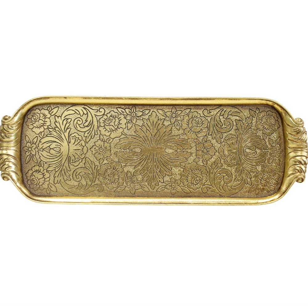 Brass Vintage Inspired Tray