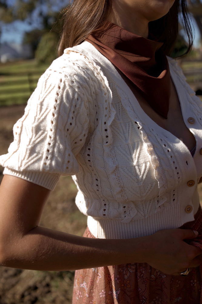 Woodland Knit Crop