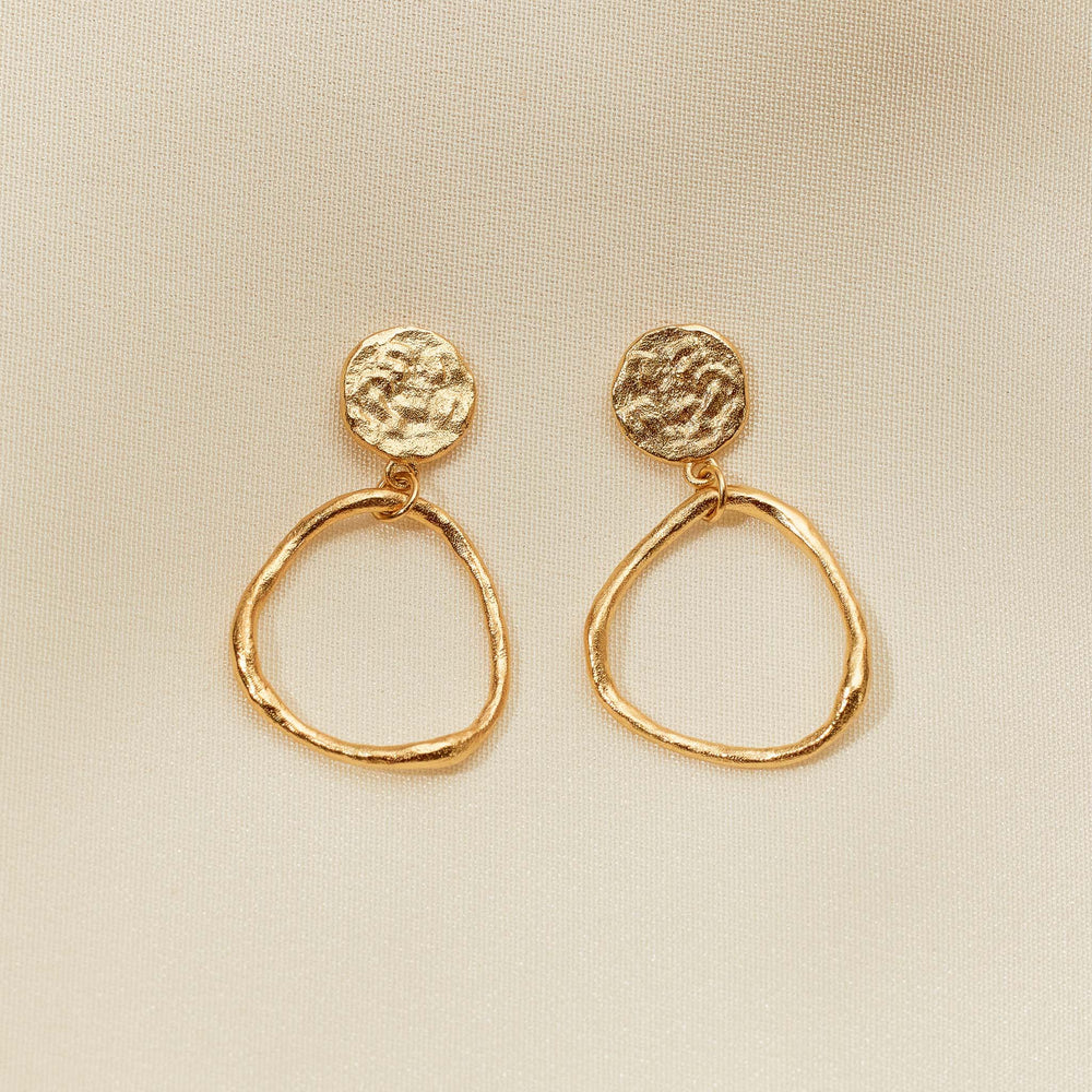 Nerea Earrings | Jewelry Gold Gift Waterproof